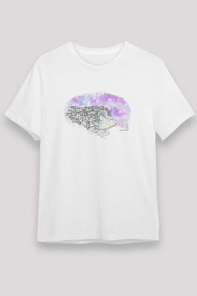 Darkhane Cinque Terre White Unisex T-Shirt T-Shirt