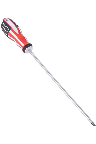 Lawazim Flat Head Screwdriver American Flag pattern - 10Inch | Cabinet Tip Sc...
