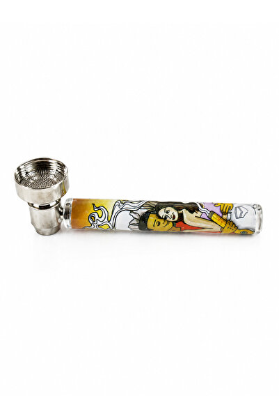GoldEagle Desenli Metal Hazneli Pipe