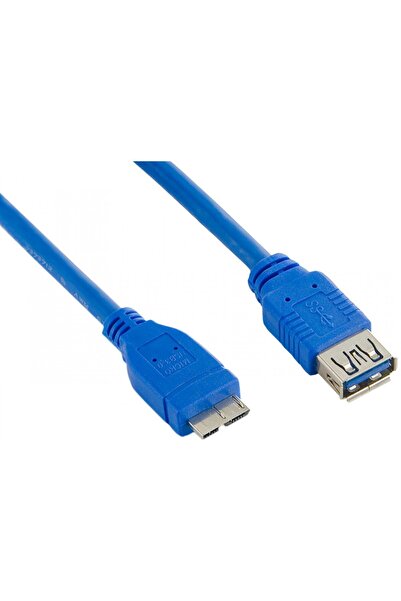 4World Cablu USB 3.0 microUSB, AF-Micro BM, 4World, 1.8m, albastru, cablu USB...