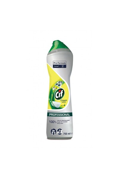 SİDE Cif Pro Formula Cream Lemon 750ML, pt. curatare suprafete bai si bucatarii