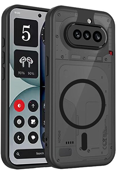 GENERAL EVCASOY for Nothing Phone 4a Case, Magnetic Matte Military Grade Drop...