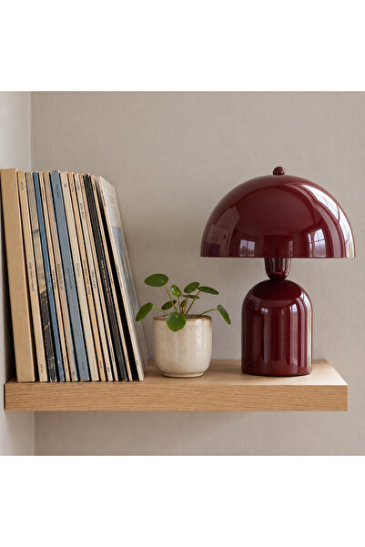 BY-LAMP Soho Bordo Metal Masa Lambası | ByLamp