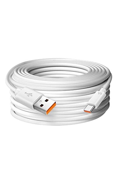 ELEPHANTBOAT 16.4Ft USB A to Type C Extension Cable, Long Power Cord for Secu...
