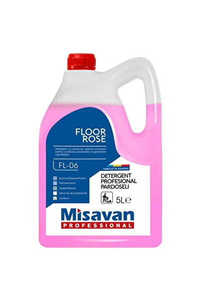 Misavan Detergent universal pardoseli Profesional pentru pardoseli Trandafir 5L