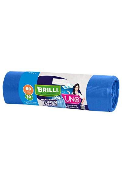 Misavan Saci menajeri Uno, Brilli, 60l, 10 buc/set, albastri