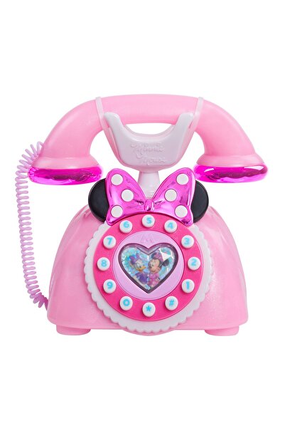 NECO TOYS Minnie Mouse Sesli ve Işıklı Retro Telefon 88272