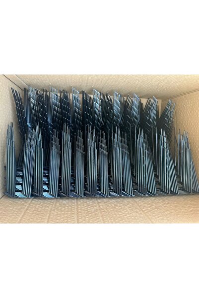 TP Tekinoğlu Plastik Tekinoğlu Plastik SİYAH 50 Adet 25 Metre Kuş Bariyeri, T...