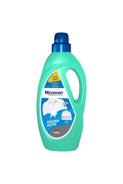 Misavan Solutie indepartare pete Oxigen Activ, rufe albe, 3L