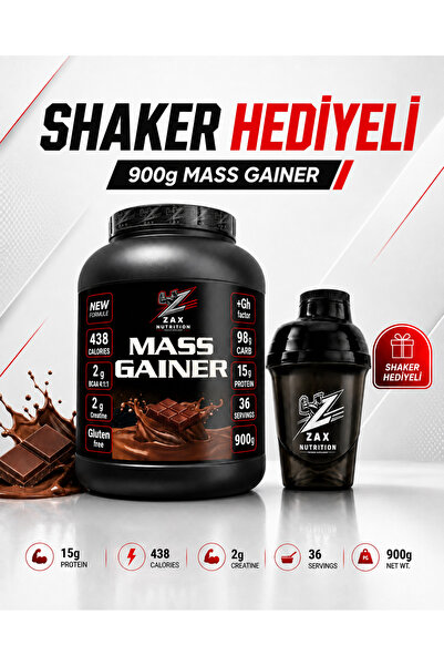 zax nutrition ماس جانيير بنكهة الشوكولاتة + هدية شيكر بريميوم