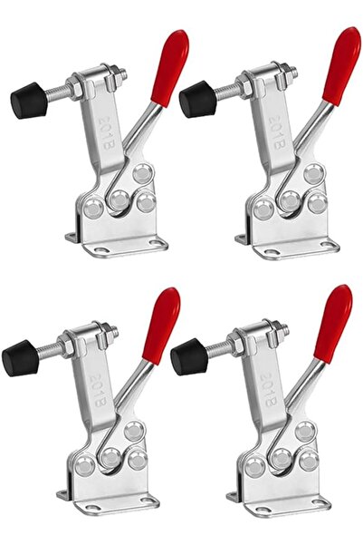 HASTHIP 4Pcs Toggle Clamp, 220LBS Holding Capacity, Quick Release Horizontal ...