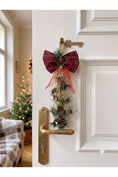 bayram taşcıoğlu home desing Yılbaşı konsept Hediyelik Kozalak Garland Yeniyı...