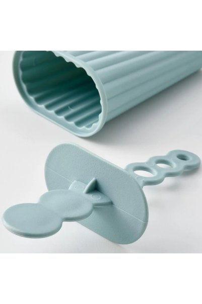 IKEA Uppfylld Ice Cream Mold Turquoise 13 cm 6 Pieces