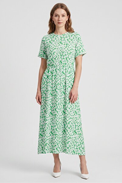 Threadbare Women Floral Print Midi Dress, Multicolor