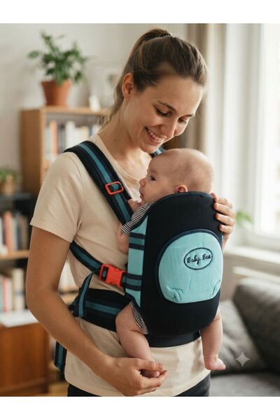 İYİGÜN Bebek Kanguru Taşıma Çantası Ana Kucağı Modern Güvenli Tasarım