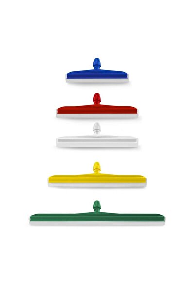 SİDE Racleta pardoseala Filmop, din plastic, albastra, lamela alba, 75 cm, fi...