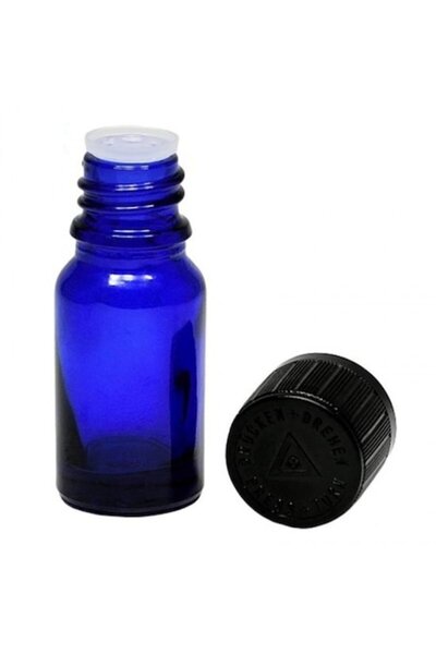 OEM Blue bottle with dropper, childproof cap, 10ml