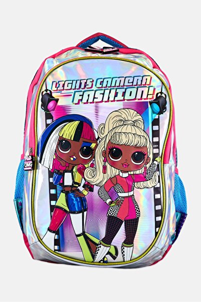 MGA KIds Girl Lol Omg Lights Camera Fashion Backpack, Multicolor