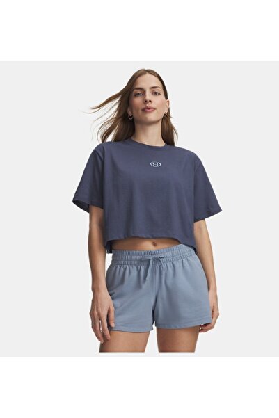 Under Armour Kadın UA Center Kısa Kollu T-shirt