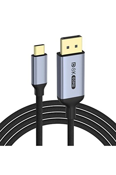 GENERAL كابل USB C إلى DisplayPort (4K@60Hz، 2K@165Hz)، كابل USB Type C Thund...