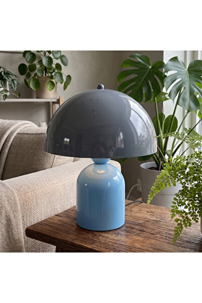 BY-LAMP Soho Soft Mavi Metal Masa Lambası | ByLamp