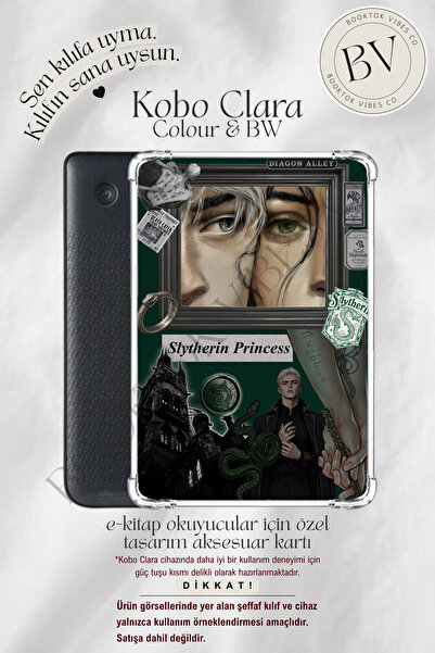 BookTok Vibes Co. Slytherin Princess Dramione Harry Potter Temalı Insert - Ki...