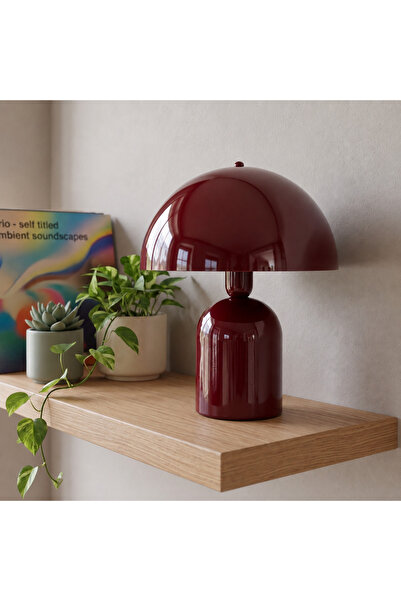 BY-LAMP Soho Bordo Metal Masa Lambası | ByLamp