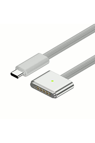 Bluesery MacBook Air Pro A2442 A2485 A2681 Uyumlu 140W PD 3.1 Hızlı Şarj 2M U...