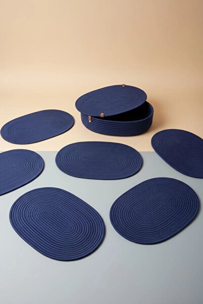 Comfort Craft Σετ 6 οβάλ βέγκαν αμερικάνικων καλαθιών σερβιρίσματος και ψωμιο...