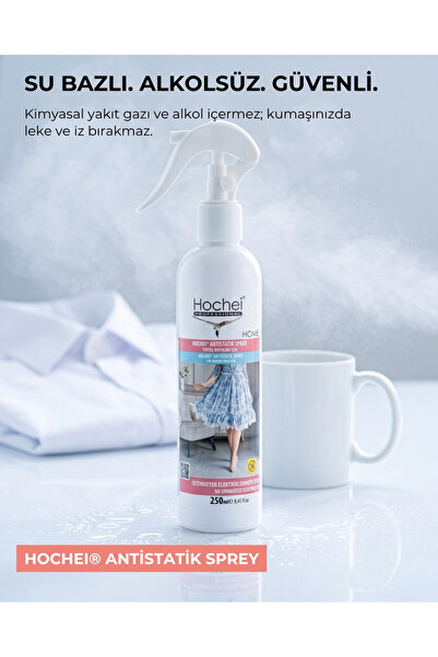 Hochei TOPTANCI PAKETİ Antistatik Sprey - Tekstil Ürünleri İçin 250 ml x 24 ADET