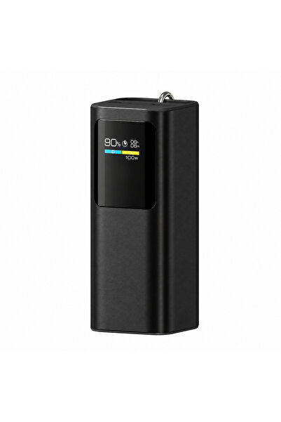 SMAYLİNG 100W Ultra Hızlı Şarj Powerbank 20000 mAh PD 3.0 TFT Ekranlı Dahili ...