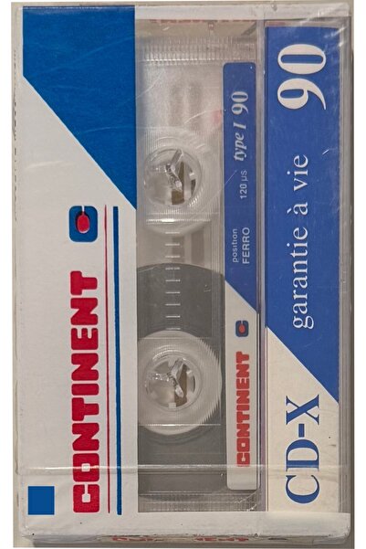 Generic Brand كاسيت كونتيننت 90 فارغ (كاسيت فارغ خالٍ من الجيلاتين)