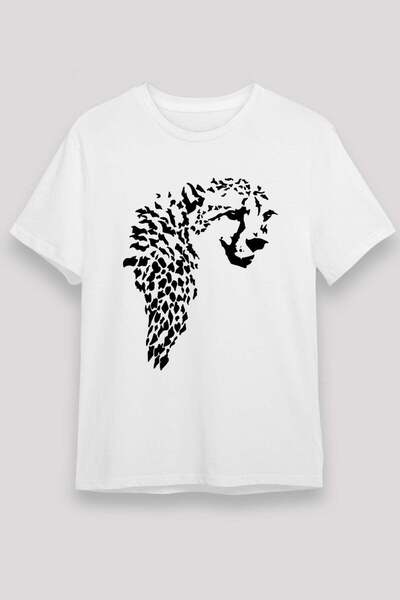 Darkhane Cheetah White Unisex T-Shirt T-Shirt