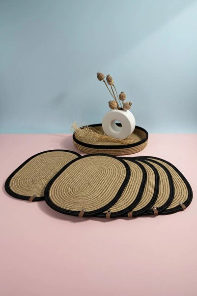 Comfort Craft Σετ 6 οβάλ βέγκαν αμερικάνικων καλαθιών σερβιρίσματος και ψωμιο...
