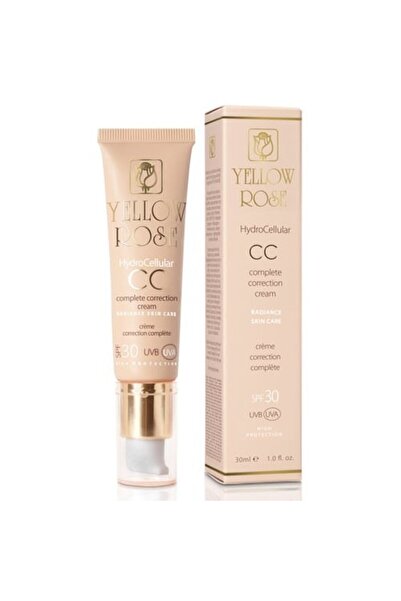 Yellow Rose Υδροκυτταρική Κρέμα CC SPF 30 (UVA/UVB) Ελαφριά (30ml)