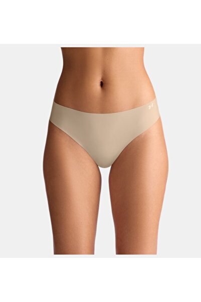 Under Armour Kadın UA Pure Stretch No Show Bikini Solid 3'lü Boxer