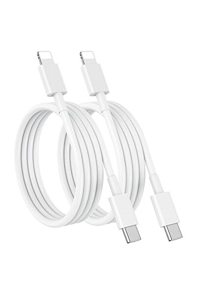 Concretization كابل USB C إلى لايتنينج (عبوة من قطعتين بطول 6 أقدام)، شاحن سر...