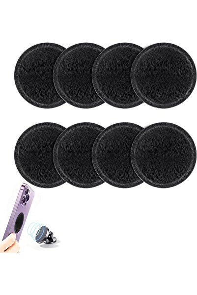 Generic 8 Pack Car Magnetic Mount Metal Plates, Adhesive Backing Universal Re...
