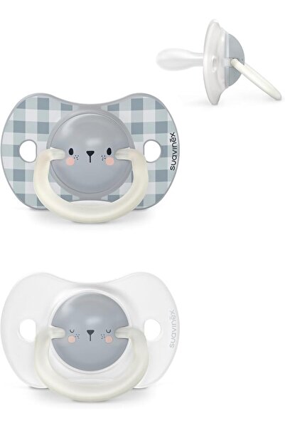 Suavinex , Night & Day Pacifier for Babies 0–6 Months, Newborn, Glow-in-the-D...