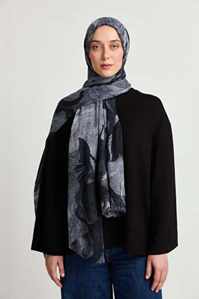 Modakaşmir Floral Vintage Pattern Aya Kras Shawl
