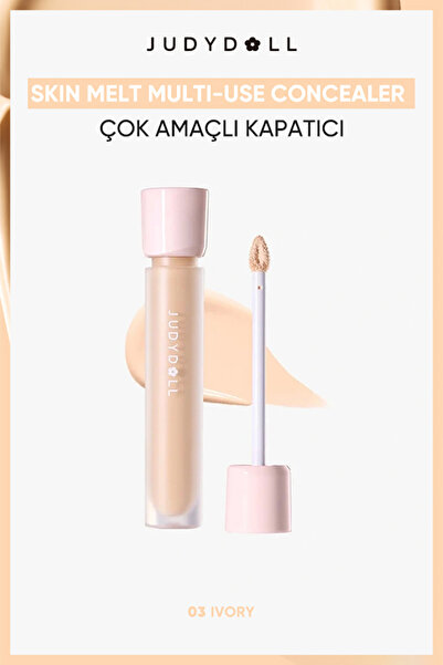 JUDYDOLL Skin Melt Multi-Use Concealer 03 Ivory | Çok Amaçlı Göz Altı Kapatıcı