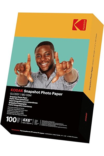 Kodak Instant Photo Papers – Pack of 100 Sheets of Photo Paper – Size 102 x 1...