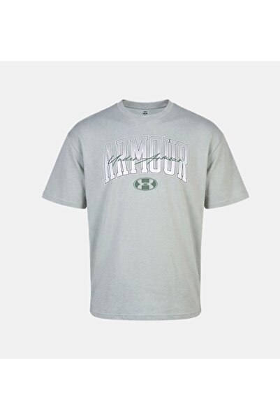 Under Armour Erkek UA Heavyweight Armour Wordmark Kısa Kollu T-Shirt