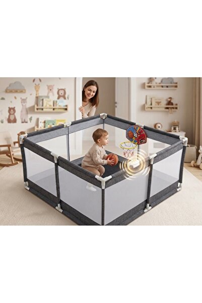 AVOCADO 120x120 Güvenli Çocuk Ve Bebek Oyun Alanı seti (2’li) 120x120 Oyun Parkı
