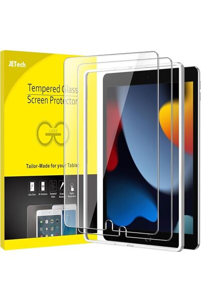 JETech Screen Protector for iPad 9th/8th/7th Gen 10.2", 2-Pack