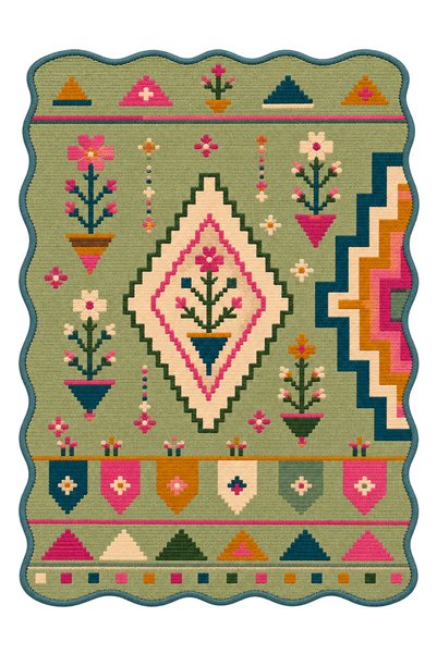 Rugs Modern Halı سجادة SDT التقليدية ذات النمط العرقي المنسوجة ذات الطباعة ال...