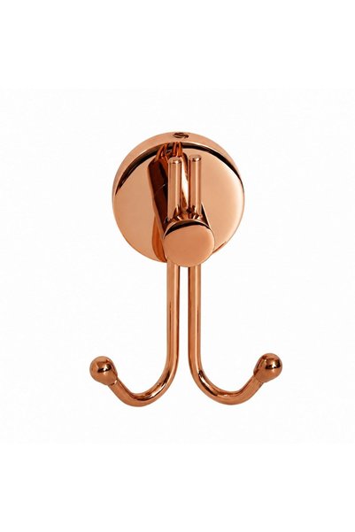 FKN Rose Gold Thermal Double Robe Hanger
