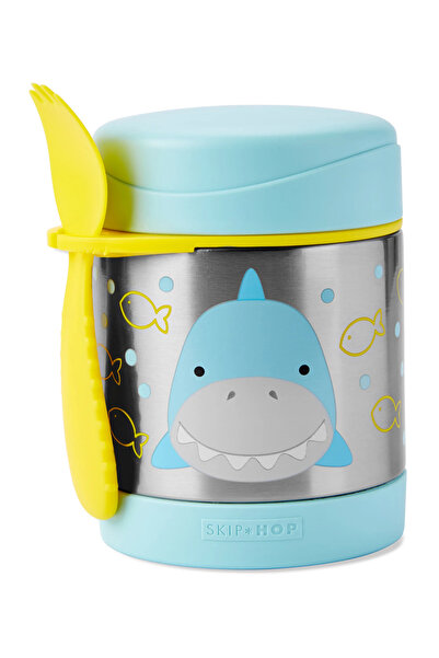 Skip Hop Zoo Paslanmaz Çelik Termos 325 Ml Köpek Balığı