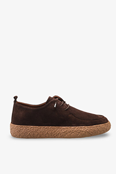 İNNABUTİKK Baeras Women's Genuine Leather Casual Shoes - Brown