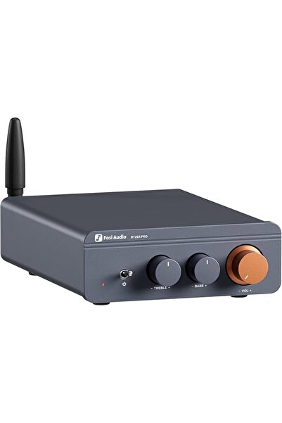 Fosi Audio مضخم صوت BT20A Pro Hifi، مضخم صوت صغير بقوة 300 واط × 2 مع بلوتوث ...